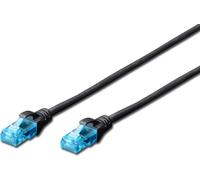 DIGITUS Patchkabel RJ45 U/UTP Cat5e 3.00m sch. Hebelschutz Polybeutel