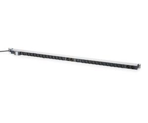 DIGITUS PDU IT de Base - 24 x C13, 2 x C19, 4 x CEE 7/3 | 2 disjoncteurs de protection de ligne 16 A - monophasés 32 A - câble d'alimentation de 3 m - fiche IEC 60309 32 A - 8 000 W