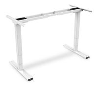 Digitus Piètement de table réglable en hauteur électriquement, deux moteurs, 3 vitesses, blanc