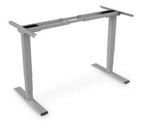 Digitus Piètement de table réglable en hauteur électriquement, deux moteurs, 3 vitesses, gris