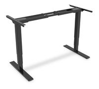 Digitus Piètement de table réglable en hauteur électriquement, deux moteurs, 3 vitesses, noir