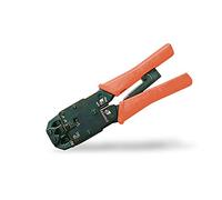 DIGITUS Pince à sertir multi-modulaire, en métal adapté pour RJ45, RJ12, RJ11