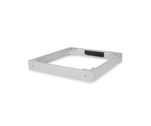 Digitus Plinthe 800x800mm pour Baie 19" Varioflex-N, Unique & Dynamic Basic, Hauteur +100mm, Gris, Acier, Non Montée, DN-19-PLINTH-8/8-1