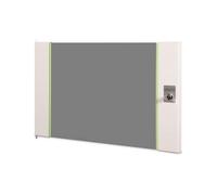 DIGITUS Porte de Rechange en Verre pour Armoire réseau Unique - 7 U - Compatible avec DN-19 07-U, DN-19 07U-6/6, DN-19 07-U-3 - avec Serrure et clé - Verre de sécurité - Gris
