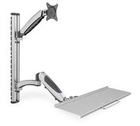 Digitus Poste de travail (écran, clavier, souris) Montage mural