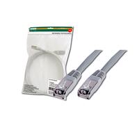 Digitus Cordon RJ45 CAT 5e SF-UTP Cuivre AWG 26/7 PVC 0,5 m Gris