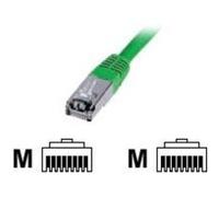 DIGITUS Premium - Cordon de raccordement - RJ-45 (M) pour RJ-45 (M) - 1 m - FTP - CAT 5e - démarré - vert G