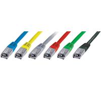 DIGITUS Premium - Cordon de raccordement - RJ-45 (M) pour RJ-45 (M) - 10 m - SFTP - CAT 5e - démarré - rouge