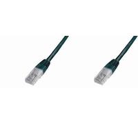 DIGITUS Premium - Cordon de raccordement - RJ-45 (M) pour RJ-45 (M) - 2 m - UTP - CAT 5e - démarré - noir