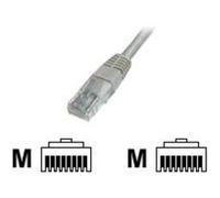 DIGITUS Premium - Cordon de raccordement - RJ-45 (M) pour RJ-45 (M) - 20 m - UTP - CAT 6 - démarré - gris G
