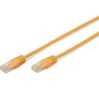 DIGITUS Premium Patchcords, Kat. 5e, U/UTP, 5.0 m, gelb