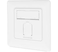 Digitus Prise de données CAT.6A encastrée, blindée, 1x RJ-45 LSA, Boîte de jonction
