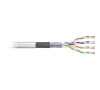 DIGITUS Professional - Câble en vrac - 305 m - SF/UTP - CAT 5e - bloqué - gris, RAL 7035