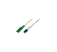 DIGITUS Professional - Cordon de raccordement - mode unique E2000/APC (M) pour mode unique LC/PC (M) - 3 m - fibre optique - duplex - 9 / 125