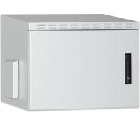 DIGITUS Professional DN-19 09U-6/6-I-OD Armoire murale 9U, extérieur, IP55 579x600x600 mm, Farbe Grau (RAL 7035)