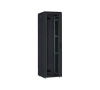 DIGITUS Professional DN-19 32U-8/8-B-1 - Rack armoire - noir, RAL 9005 - 32U - 19