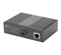 Professional DN-652104 - Convertisseur de média à fibre optique - 1GbE - 1000Base-T, 100Base-TX, 10Base-T, 1000Base-X - RJ-45 / SFP (mini-GBIC) -