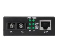DIGITUS Professional DN-82021-1_120 - Convertisseur de média à fibre optique - 100Mb LAN - 10Base-T, 100Base-FX, 100Base-TX - RJ-45 / mode unique SC - jusqu'à 120 km - 1310 nm