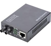 DIGITUS Professional DN-82110-1 - Convertisseur de média - GigE - 10Base-T, 1000Base-SX, 100Base-TX, 1000Base-T - RJ-45 / ST multimode - jusqu'à 500 m