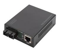 LAN 10/100/1000 Mo/s, SC Duplex Digitus DN-82150 Convertisseur de médias 10 / 100 / 1000 MBit/s