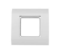 DIGITUS Professional DN-93802-5-SH - Châssis de sortie - RAL 9003, blanc