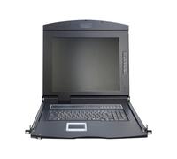 Professional DS-72210-1GE - Console KVM avec commutateur KVM - 1 ports - allemand - 17" - rack-montable - 1280 x 1024 @ 60 Hz - 1000:1 - noir, RAL