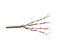 CAT 5e U-UTP installation cable, 100 MHz Eca (PVC), AWG 24/1, 305 m paper box, sx, grey