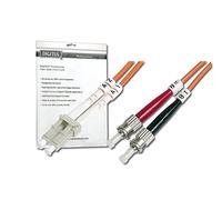 DIGITUS Professional LC vers ST, OM2, multimode, 50/125 μ, Duplex, longueur de 5 mètres