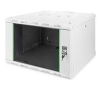 DIGITUS Professional Line DN-19 07U-6/6 - Armoire - montable sur mur - gris, RAL 7035 - 7U - 19" G