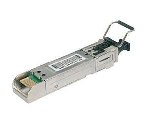 Digitus Professional SFP Module, Gigabit, jusqu'à 20 km, LC, Duplex Single Mode, 1310 nm, Universel/3 COM/Cisco/HP Compatible HP métallique