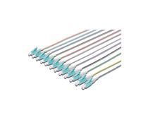 Digitus Raccord Flexible LC Simplex OM3 Multicolore 2m, Fibre 50/125µm, LSZH, Ø0.9mm, IEC 61754-4 2002, -20°C à 65°C, Chine DK-25332-02/3