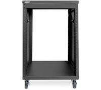 Digitus - Rack armoire - noir, RAL 9005 - 16U - 19" Noir, RAL 9005 G