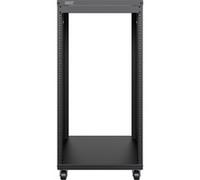 Digitus Rack audio 19 pouces DN-48002 – 21U, charge maximale 136 kg, roulettes, noir, non monté