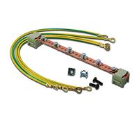 Digitus Barre d'égalisation de potentiel 220 mm 6 points de connexion avec conducteurs de terre