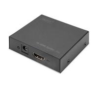 DIGITUS Répartiteur HDMI 1x2 - 1x entrée, 2 Ports de Sortie - UHD 4K 30 Hz | HDCP 1.3 - DTS Digital, Dolby Digital, DTS-HD, Dolby True HD, audio DSD, HD/HBR