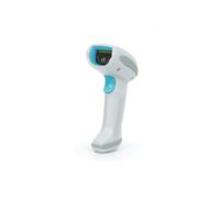DIGITUS Scanner de Codes-Barres - 300 lectures/s - Codes-Barres 1D et 2D | Boîtier antibactérien - Capteur CMOS de 1 280 × 1 024 pixels - Câble de 2 m