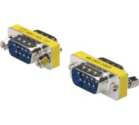 Digitus série Adaptateur [1x SUB-D mâle 9 pôles - 1x SUB-D mâle 9 pôles] argent