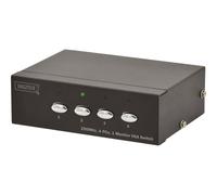 DIGITUS Splitter 4 PC -> 1 Moniteur 250MHz D-Sub15 retail