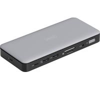 Digitus Station d'accueil USB-C® DA-70917 avec fonction de chargement, lecteur de cartes intégré, sl
