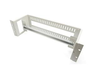 DIGITUS Support de rail DIN 19 pouces - 3U - face arrière avec passage de câble - DIN Rail - largeur 390 mm - pour armoires réseaux & serveurs