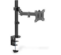 DIGITUS Support d'écran - Pince de table - 1 écran - Jusqu'à 32 pouces - Jusqu'à 8 kg - VESA 75x75, 100x100 - Noir