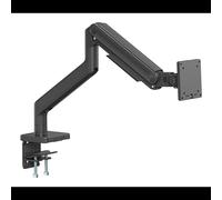 Digitus Support Écran 49" 20kg DA-90473: Fixation Bureau Pince/Traversée, VESA 75x75/100x100, Inclinaison -20°/+50°, Rotation 360°, Gestion Câbles