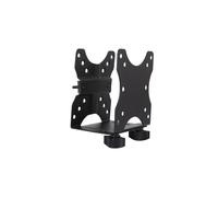 Digitus Support Mini PC Bureau DA-90360 : Montage VESA 75/100mm, Pince Bureau, PC 17-70mm, Charge 5kg, Noir, Fixations Incluses