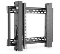 DIGITUS Support TV Mural - pour téléviseurs ou moniteurs 45-70" - Fonction Pop-Out - Charge Max. 70 kg - VESA 200x200 à 600x400 - antivol - réglage Fin - Noir