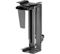 Digitus Support universel PC – Montage sous bureau, réglable en continu H/L, charge 10 kg – Noir