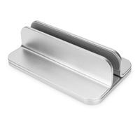 Vertical Notebook Stand, aluminum silver