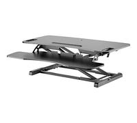 Digitus Garniture de bureau ergonomique DA-90380-1 Poste assis-debout 100 à 500 mm Noir