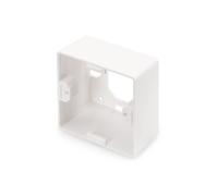 DIGITUS Surface-Mounted Frame for Junction Box/Network Socket - German Layout -