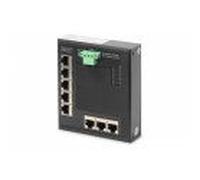 Digitus Switch Réseau Gigabit Ethernet 8 Ports, Plat, Industriel, Non