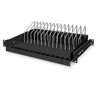 Digitus Plaque sol 19" DN-97665 1 UH extensible, rails variables – Prof. dès 450 mm Noir